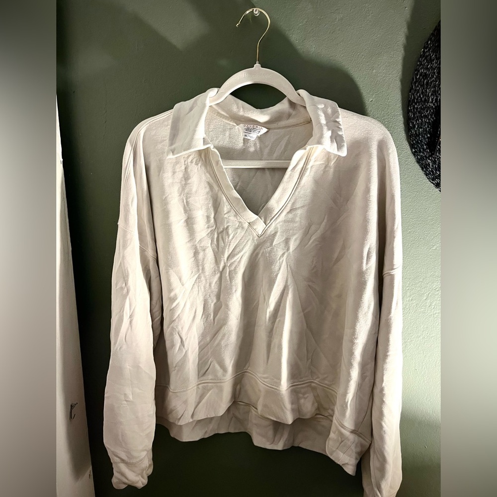 Danskin Collared Sweater Top